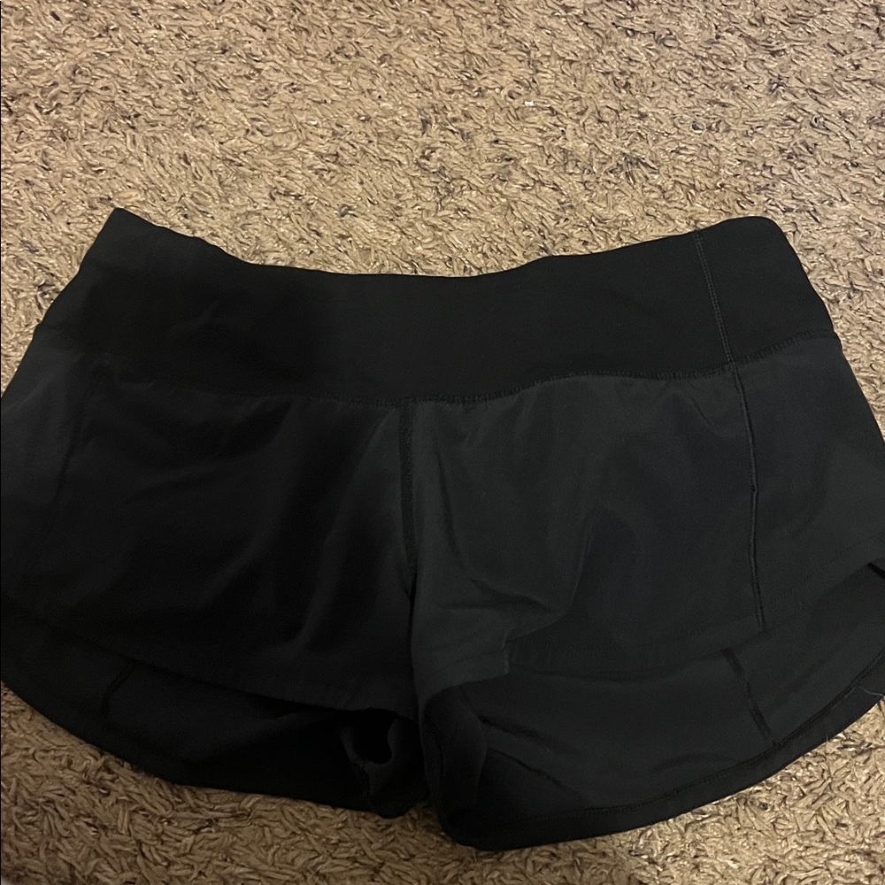 Lululemon black speed ups 2.5